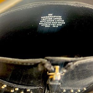 Seraphim Pointy Toe Black Booties